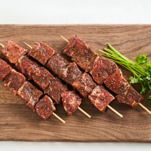 Honey Garlic Beef Steak Tip Kabobs