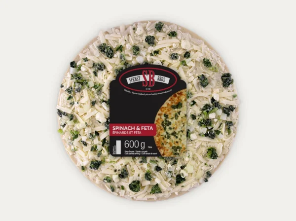 Spinach and Feta Pizza